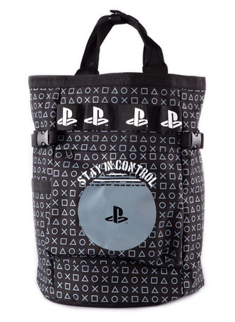 Batoh Playstation: AOP (objem 18 litrů|40 x 30 x 15 cm) černý polyester