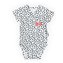 Kojenecké bavlněné body s bočním zapínáním Nicol Alice - velikost 56 (0-3m)