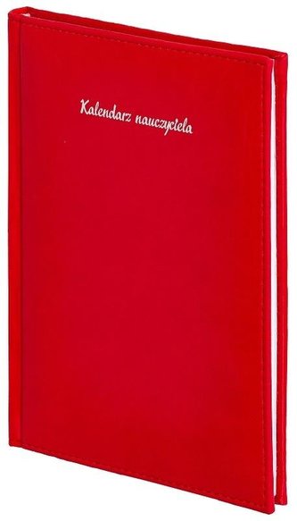 Kalendarz nauczyciela A5 2021/2022 Vivella czerw.