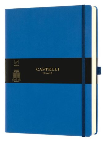 Notatnik 19x25cm kratka Castelli Aquarela Blue Sea