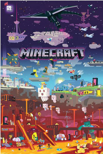 Minecraft Plakát Maxi: World Beyond 91,5 x 61 cm