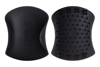 Tangle Teezer The Scalp Exfoliator & Massager Kartáč na vlasy 1 ks Onyx Black pro ženy