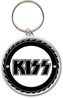 Přívěšek na klíče Kiss: Logo (průměr 3,8 cm)