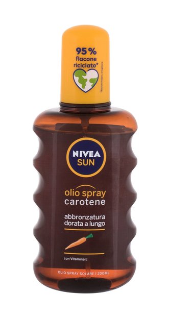 Nivea Sun Opalovací přípravek na tělo Carotene Oil Spray 200 ml unisex