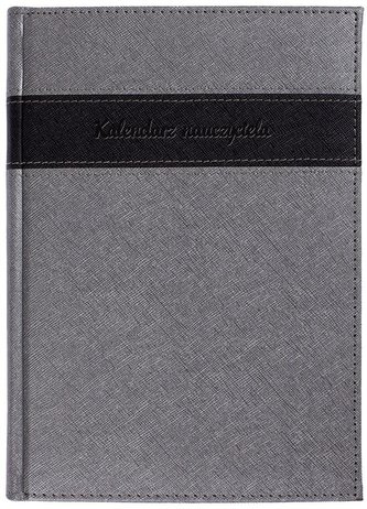 Kalendarz Nauczyciela A5 2021/2022 Cross szary