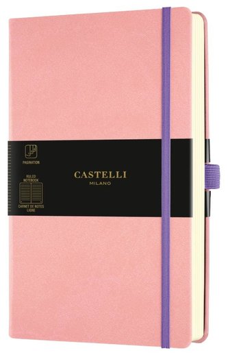 Notatnik 13x21cm linia Castelli Aquarela Cipria