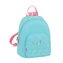 Městský dámský batoh Benetton: Candy vzor 12075 (objem 10 litrů|25 x 30 x 13 cm) modrý polyester