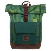 Batoh Minecraft: Explorer (objem 18 litrů|30 x 46 x 13 cm) zelený polyester