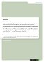 Identitätsfindungen in modernen und postmodernen Adoleszenzromanen anhand der Romane \"Marsmädchen\" und \"Busfahrt mit Kuhn\" von T
