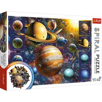 Puzzle 1040 Špirálová slnečná sústava TREFL