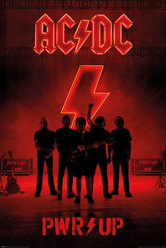 Plakát AC/DC: PWR/UP (61 x 91,5 cm)