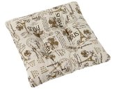 Sedák DANA prošívaný - Paříž - 40x40 cm,prošívaný