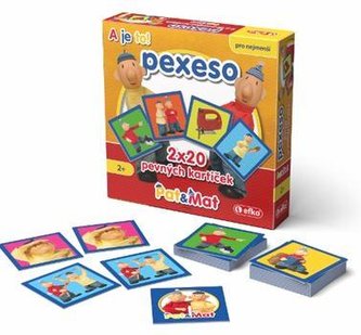 PAT A MAT - Pexeso v krabičke 2x20