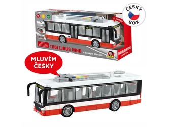 Trolejbus s českým hlasom