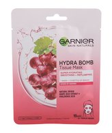 Garnier Skin Naturals Pleťová maska Hydra Bomb Natural Origin Grape Seed Extract 1 ks pro ženy