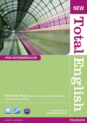 New Total English Pre-Intermediate Students´ Book w/ Active Book and MyEnglishLab Pack
