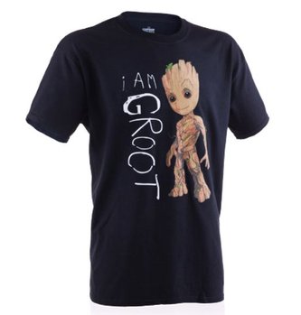Pánské tričko Guardians Of The Galaxy 2|Strážci Galaxie 2: I Am Groot Scribbles (S) černé Pánské tričko Guardians Of The Galaxy 2|Strážci Galaxie 2: I Am Groot Scribbles (S) černé