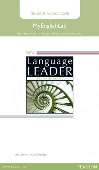 New Language Leader Pre-Intermediate MyEnglishLab Access Card Standalone