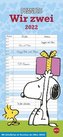 Peanuts Planer für zwei - Kalender 2022
