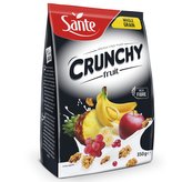 Snídaňové cereálie Crunchy - Sante - ovoce - 350 g