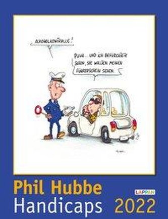 Handicaps 2022: Monatskalender für die Wand