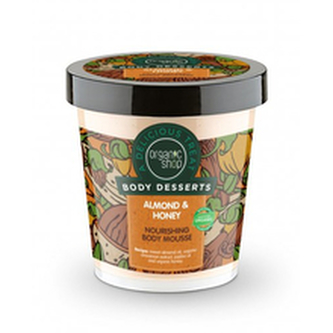 Organic Shop Vyživující tělová pěna Mandle a med (Nourishing Body Mousse) 450 ml woman