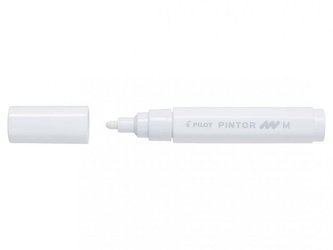 PILOT Pintor Medium akrylový popisovač 1,5-2,2mm - bílý