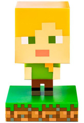 Dekoratívna svietiaca plastová figúrka Minecraft: Alex (výška 10 cm)
