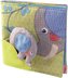 Haba Textilní kniha pro miminka ZVÍŘÁTKA a SLON od 6 měsíců