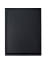 Tabule Securit WOODY nástěnná na popis křídou 40x60cm, Black + popisovač