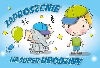 Zaproszenie Urodziny ZA-66 (10 szt.)