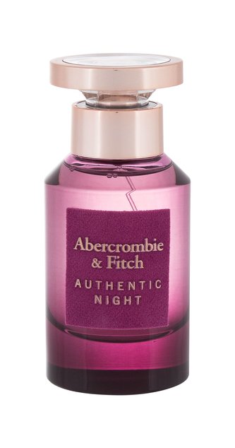 Abercrombie & Fitch Authentic Parfémovaná voda Night 50 ml pro ženy