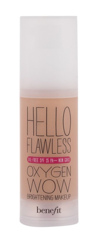 Benefit Hello Flawless Makeup Oxygen Wow 30 ml Honey SPF25 pro ženy