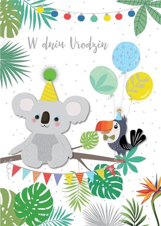 Karnet Urodziny GM-607