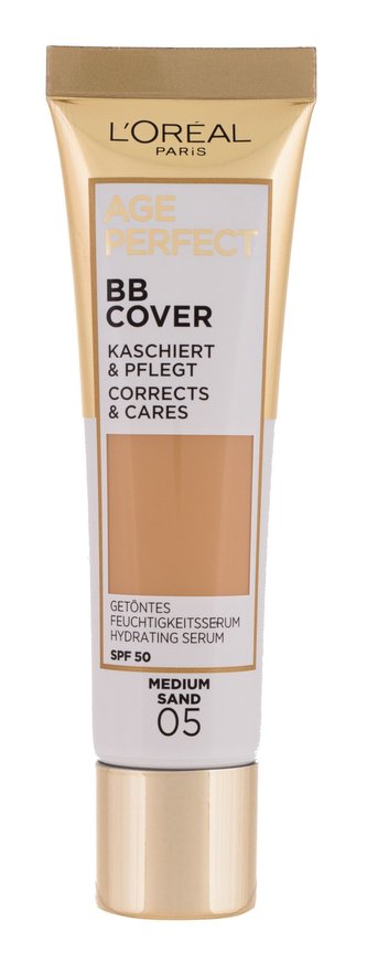 L´Oréal Paris Age Perfect BB krém BB Cover 30 ml 05 Medium Sand pro ženy