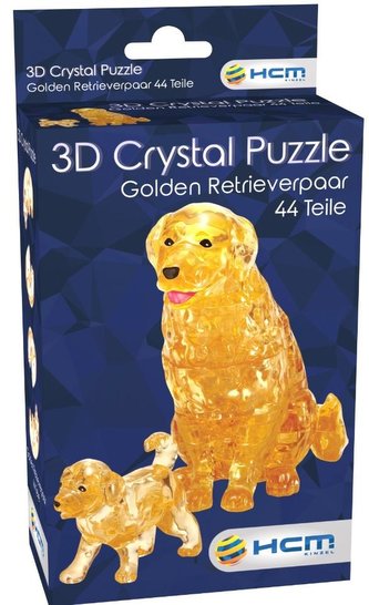 Krištáľové puzzle Psy