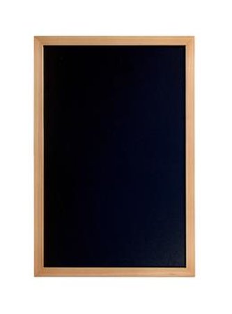 Tabule Securit WOODY nástěnná na popis křídou 40x60cm, Teak + popisovač
