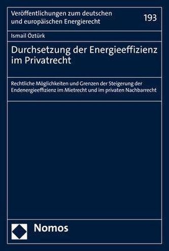 Durchsetzung der Energieeffizienz im Privatrecht