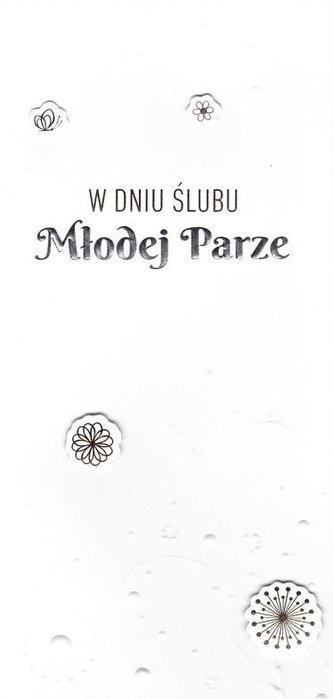 Karnet Ślub DL-070