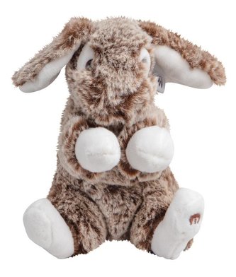 Królik Luna ciemny brąz 17cm MOLLI TOYS