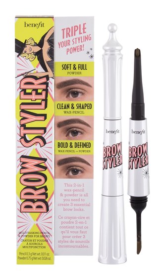 Benefit Brow Styler Tužka na obočí Multitasking Pencil & Powder 1,05 g 4 Warm Deep Brown pro ženy