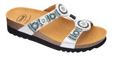 Scholl Zdravotní obuv - NEW BOGOTA`SatinBds-W - Silver/Multi 37
