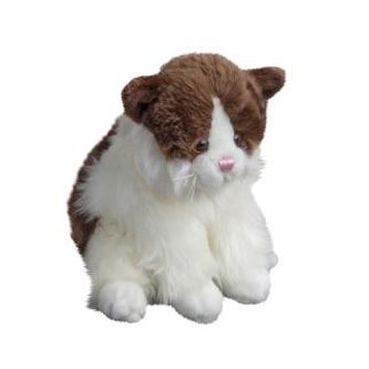 Kot Tusse brązowy 24cm MOLLI TOYS