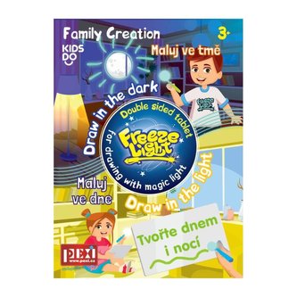 PEXI Freeze Light - Malování světlem DEN A NOC, A4, 2-strany