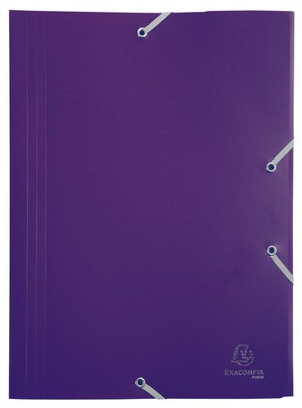 Exacompta spisové desky s gumičkou - fialové