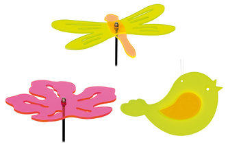 Small Foot Sada 3 ks dekorací ke květináčům