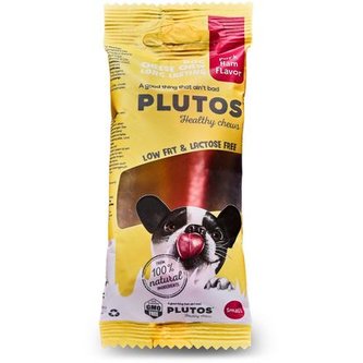 Plutos sýrová kost Small s vepřovou šunkou