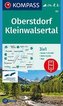 KOMPASS Wanderkarte Oberstdorf, Kleinwalsertal 1:25 000
