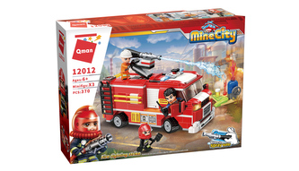 Qman Mine City Fire Line 12012 Cisternová automobilová stříkačka