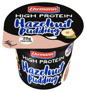 High Protein Pudding - Ehrmann - lískový ořech - 200 g